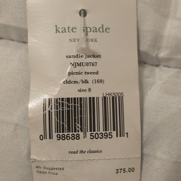 Kate Spade jacket NWT - Picture 5 of 5
